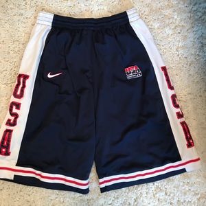 Men’s Nike USA basketball shorts